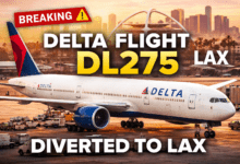 Delta Flight DL275 Diverted LAX