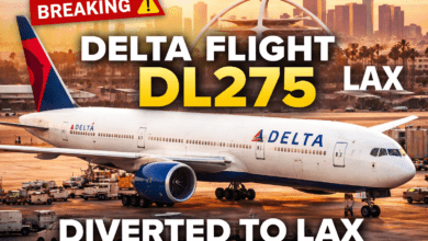 Delta Flight DL275 Diverted LAX