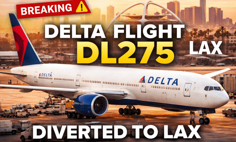 Delta Flight DL275 Diverted LAX