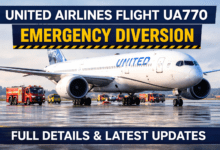United Airlines Flight UA770 Emergency Diversion